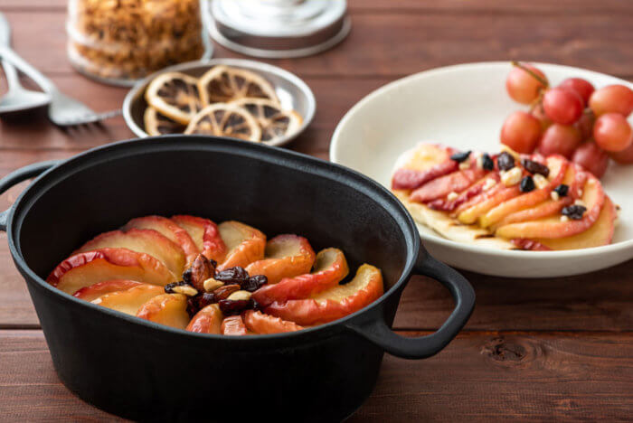 Apple Sugar Butter Saute on the Panini – 岩鉄鉄器オンラインショップ