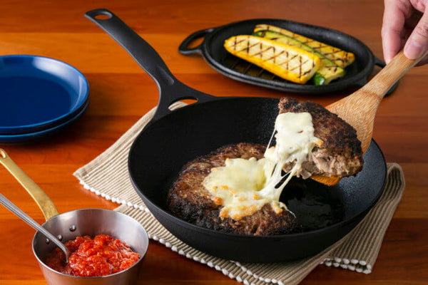 ダクタイルパンで大人ハンバーグ – 岩鉄鉄器オンラインショップ