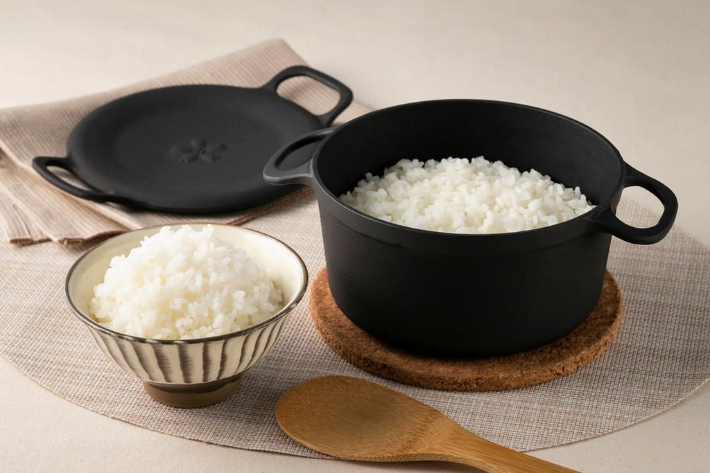 ふっくら美味しい！】鋳物の鍋でお米を炊く方法 – 岩鉄鉄器オンライン ...