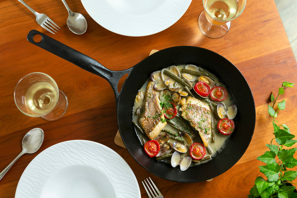 塩釜 アクアパッツァ 魚グリルパン CCF フランス製 テラコッタ レンチン可能 塩釜 アクアパッツァ 魚グリルパン CCF フランス製 テラコッタ