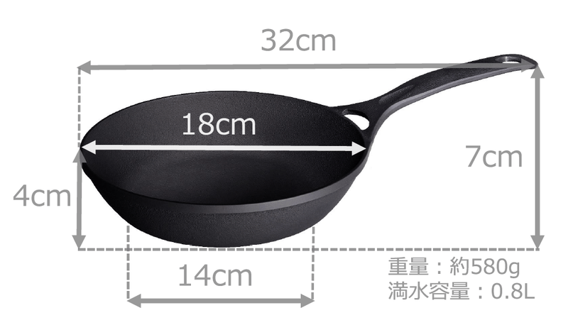 岩鉄鉄器 ダクタイルディープパン鉄器 24cm ダクタイルパン18 – 岩鉄鉄器オンラインショップ